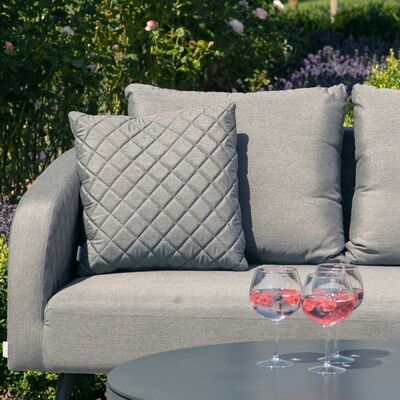 Maze - Pair of Outdoor Fabric Quilted Scatter Cushion (40x40cm) - Flanelle product image