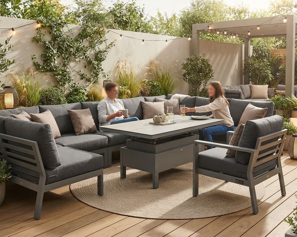 Outdoor Garden Furniture Space