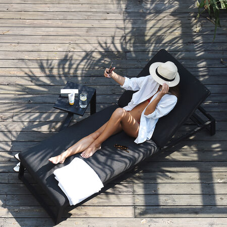 Garden Furniture Sun Lounger