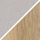 Almond with wood effect frame