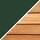 Ivy green with teak table