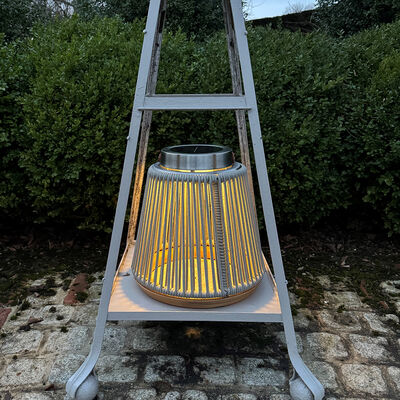 Maze - Athena Small Solar Light - Light Grey