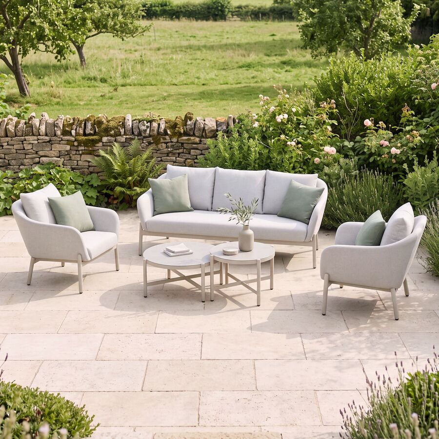 Five seat conservatory sofa set