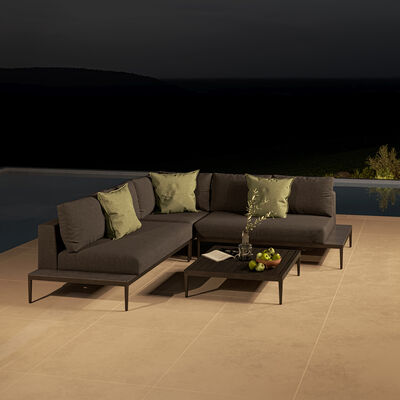 Maze - Outdoor Fabric Eve Corner Group - Charcoal product image