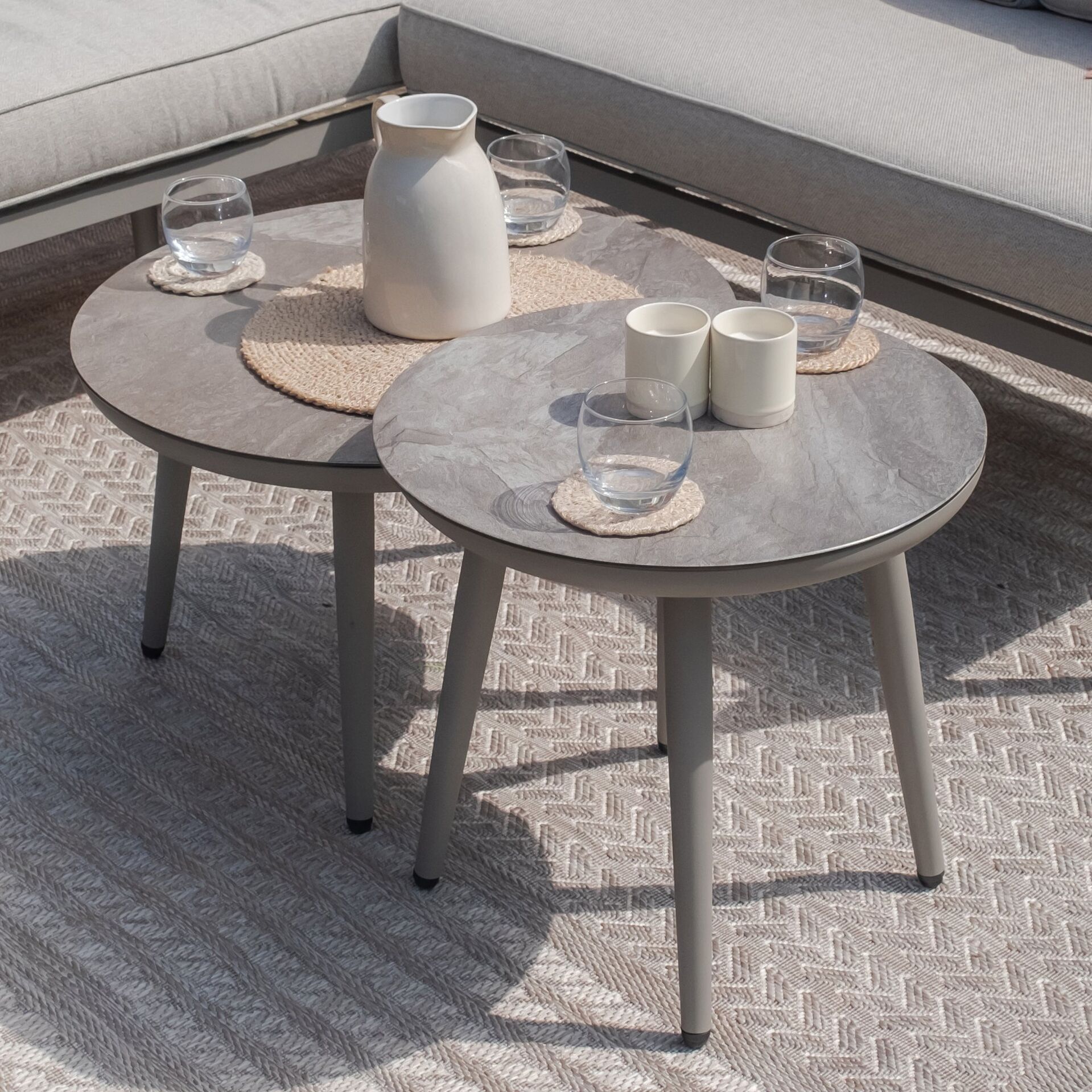 Maze - Monaco Rope Weave 2 Seat Sofa Set product image