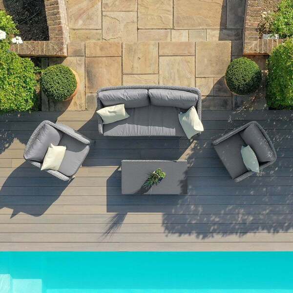 Maze - Santorini 2 Seat Rattan Sofa Set product image