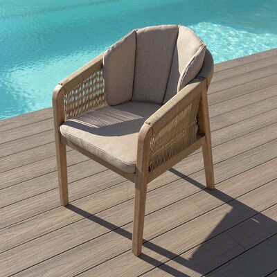 Maze - Martinique Rope Weave 8 Seat Rectangular Dining Set product image
