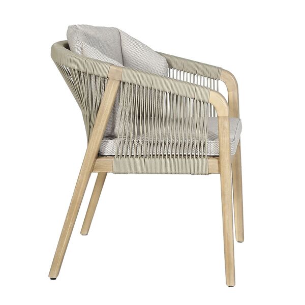 Maze - Martinique Rope Weave 6 Seat Round Dining Set product image