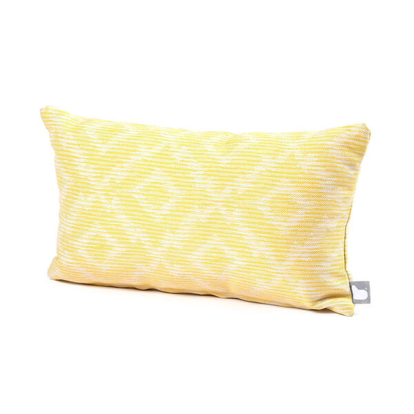 Maze - Pair of Outdoor Bolster Cushions (30x50cm) - Santorini Yellow product image