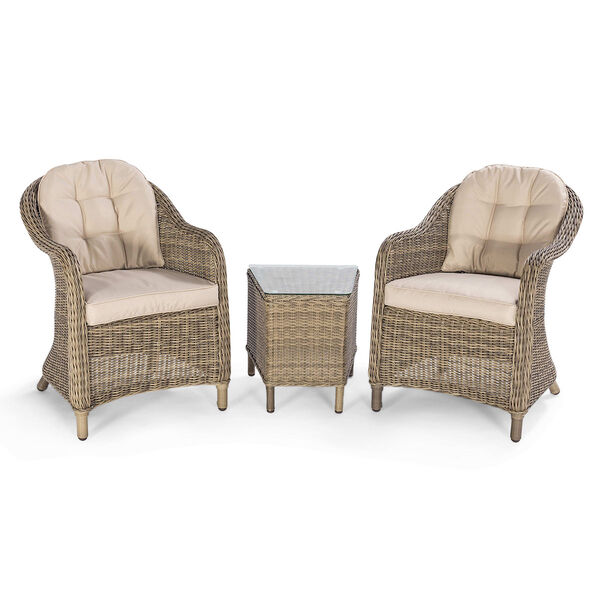 Maze - Winchester 3 Piece Rattan Bistro Set product image