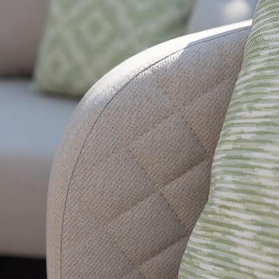 Maze - Outdoor Fabric Ambition 3 Seat Sofa Set with Oval Coffee Table - Oatmeal product image