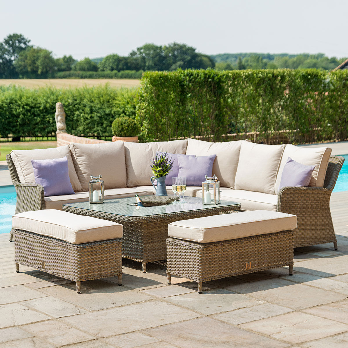 Maze - Winchester Rattan Storage Box | Maze Living