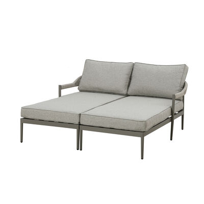 Maze - Florence Rope Weave Double Sunloungers with Round Coffee Table product image
