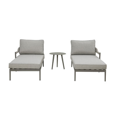 Maze - Florence Rope Weave Double Sunloungers with Round Coffee Table product image