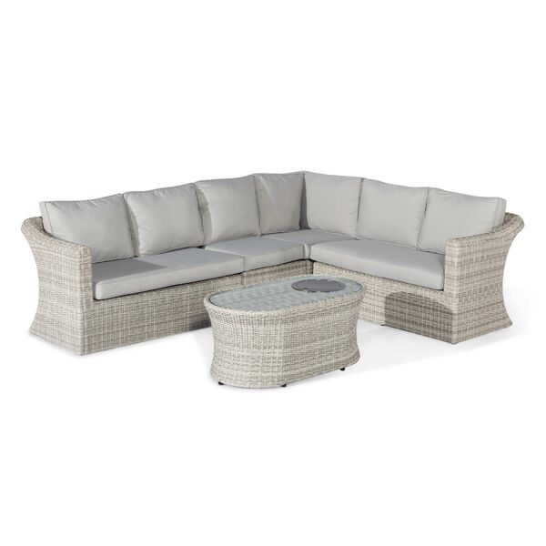 Maze - Oxford Large Rattan Corner Sofa with Fire Pit product image
