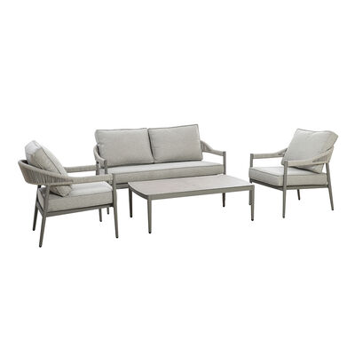 Maze - Florence Rope Weave 2 Seat Sofa Set with Rectangular Coffee Table product image