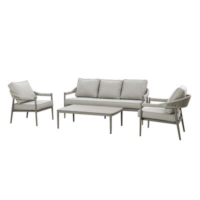 Maze - Florence Rope Weave 3 Seat Sofa Set with Rectangular Coffee Table product image
