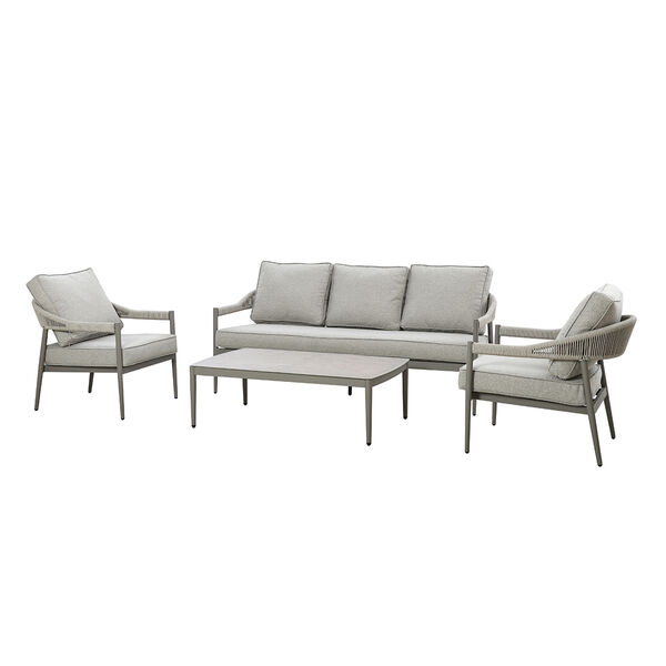 Maze - Florence Rope Weave 3 Seat Sofa Set with Rectangular Coffee Table product image