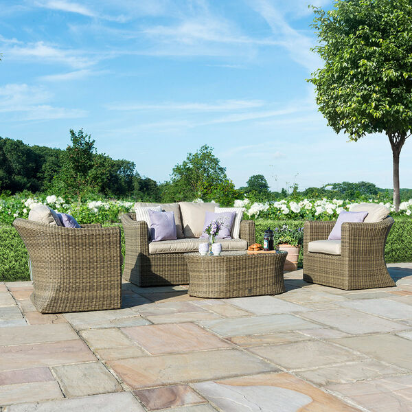 Maze - Winchester 2 Seat Rattan Sofa Set