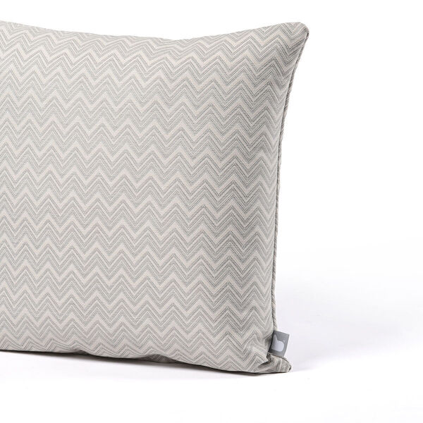 Maze - Pair of Outdoor Scatter Cushion (50x50cm) - Polines Grey product image