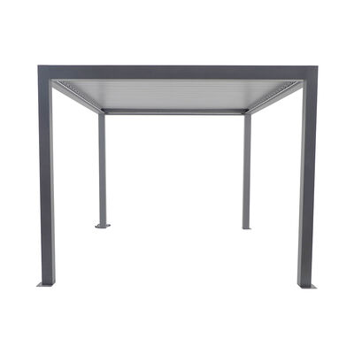 Maze - Solis 3m x 4m Aluminium Garden Pergola with LED Lights & Motorised Retractable Roof product image