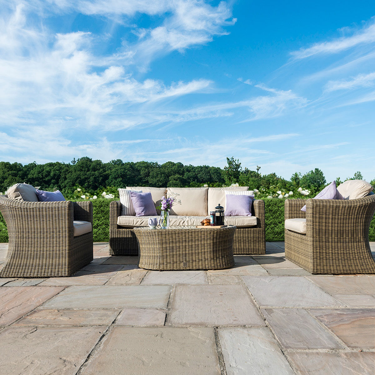 Maze - Winchester Rattan Storage Box | Maze Living