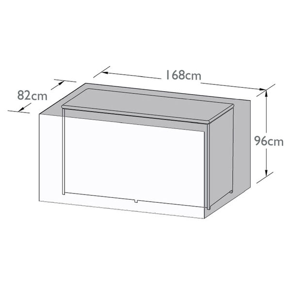 Maze - Garden Storage Box Cover product image