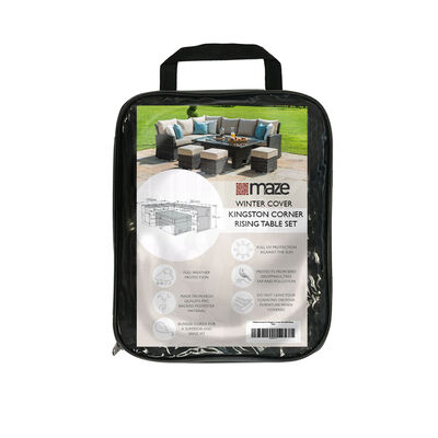 Maze - Large Corner Dining Rising Set - Garden Furniture Cover product image