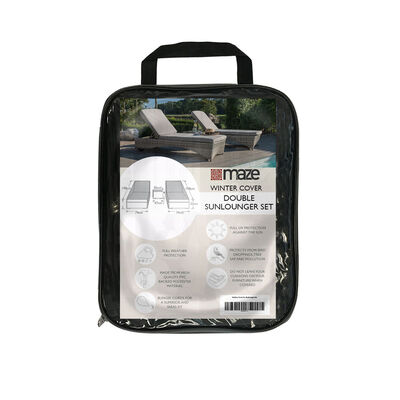 Maze - Double Sunlounger Set - Garden Furniture Cover product image