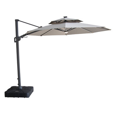 Maze - Apollo LED 3m Round Rotating Cantilever Parasol product image