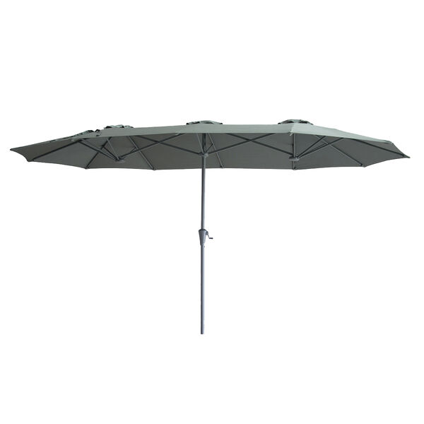 Maze - Capri 2.2 x 4m Rectangular Parasol - Oil Green product image