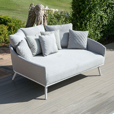 Maze - Outdoor Fabric Ark Daybed - Lead Chine product image