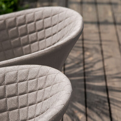 Maze - Outdoor Fabric Ambition 6 Seat Oval Dining Set - Taupe product image