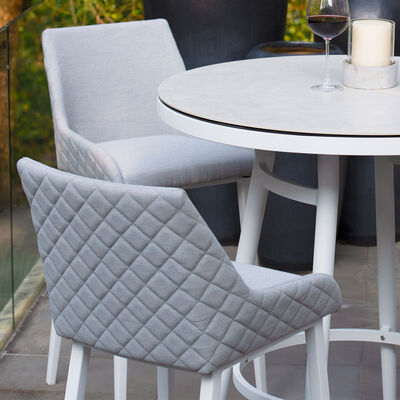 Maze - Outdoor Fabric Regal Bar Stool - Lead Chine product image
