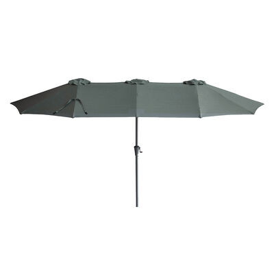 Maze - Capri 2.2 x 4m Rectangular Parasol - Oil Green product image