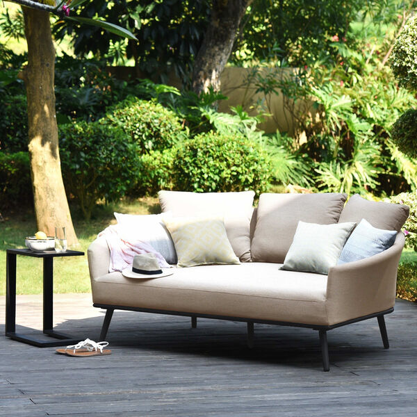 Maze - Outdoor Fabric Ark Daybed - Oatmeal product image