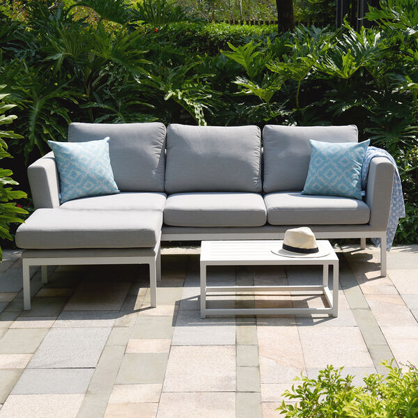 Maze - Outdoor Fabric Pulse Chaise Sofa Set - Lead Chine product image