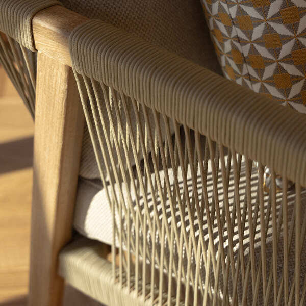 Maze - Martinique Rope Weave Lounge Set with Round Coffee Table product image
