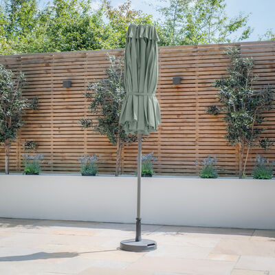 Maze - Capri 2.2 x 4m Rectangular Parasol - Oil Green product image