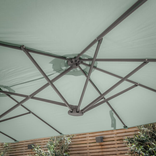 Maze - Capri 2.2 x 4m Rectangular Parasol - Oil Green product image