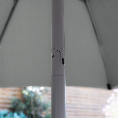 Maze - Capri 3.5m Round Tilting Parasol with Crank Handle - Oil Green product image
