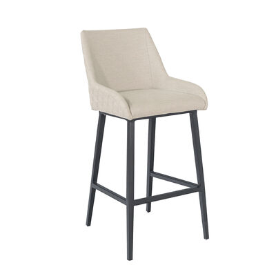 Maze - Outdoor Fabric Regal Bar Stool - Oatmeal product image