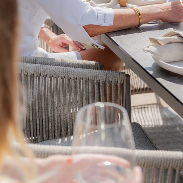 Maze - Maldives Rope Weave 8 Seat Rectangular Dining Set product image