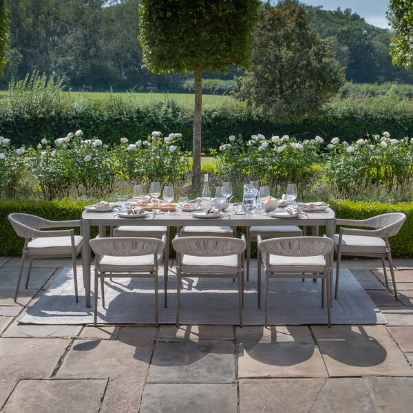 Maze - Florence Rope Weave 8 Seat Rectangular Dining Set product image