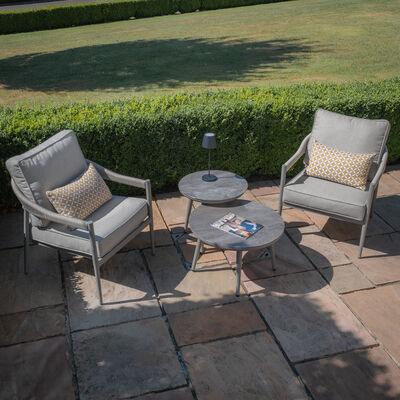 Maze - Florence Rope Weave Lounge Set with 2 Round Coffee Tables product image