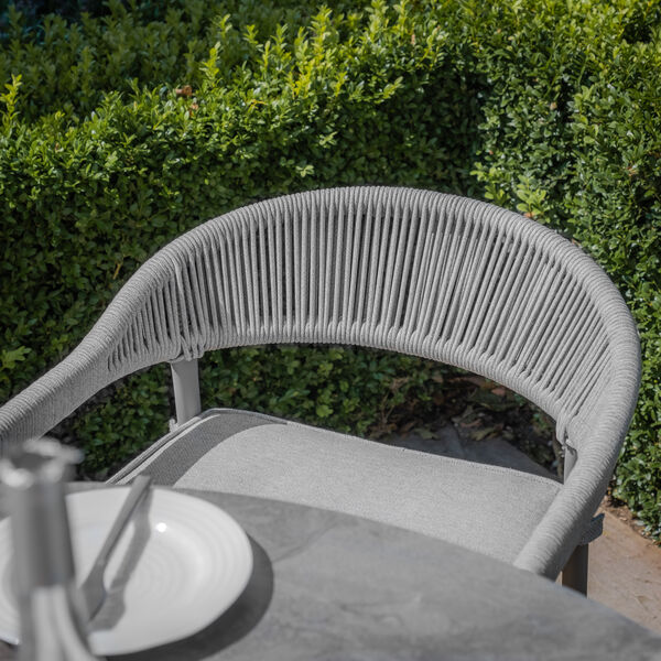 Maze - Florence Rope Weave 4 Seat Round Dining Set with Lazy Susan product image