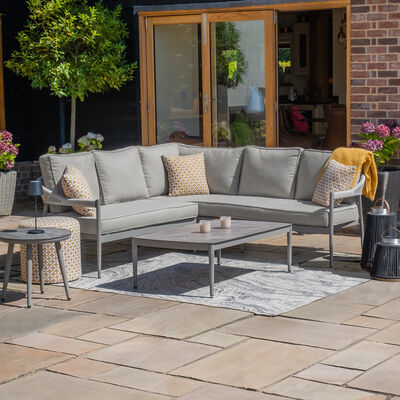 Maze - Florence Rope Weave Small Corner Sofa Set with Rectangular Coffee Table product image