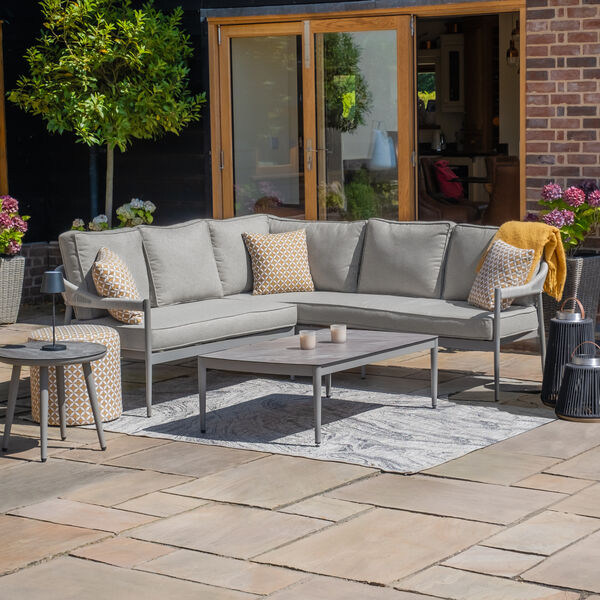 Maze - Florence Rope Weave Small Corner Sofa Set with Rectangular Coffee Table product image