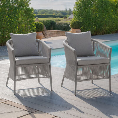 Maze - Maldives Rope Weave Pair of Dining Chairs product image