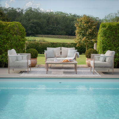 Maze - Havana Rope Weave 2 Seat Sofa Set with Rectangular Coffee Table product image